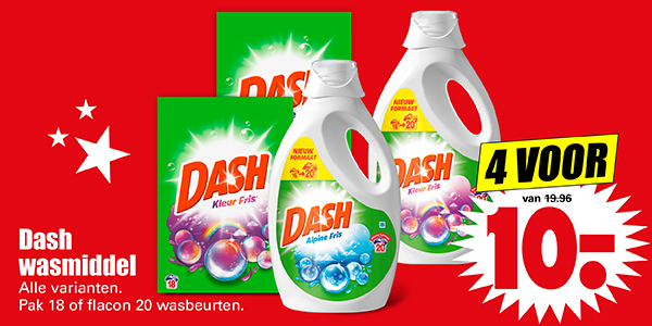 Dash wasmiddel